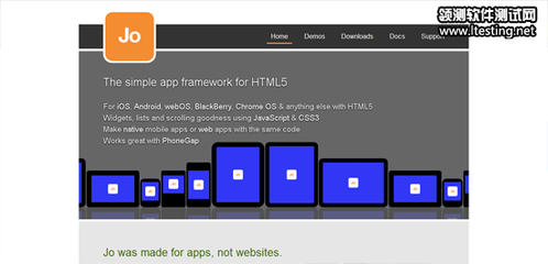 10个顶级Web移动开发JavaScript框架及其在开源测试工具二次开发中的应用